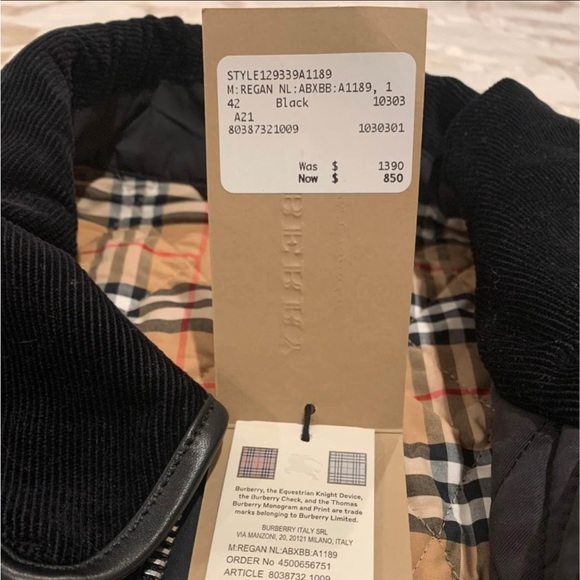 Burberry Other - Brand New Burberry Quilted Jacket Size 52. Serious Inquiries Only.